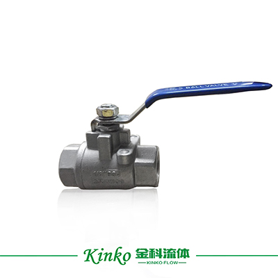 2PC Manual Thread Ball Valve